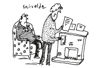 ‘How lovely! The surgery have invited us for blood tests on the 10th.’