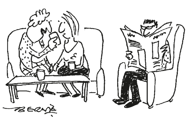 ‘…and here’s a shot of the dolphins refusing to swim with him.’