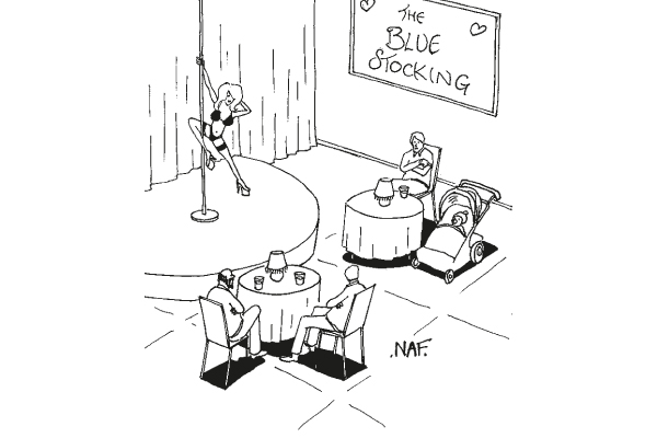 ‘It’s not me! He’s the one that’s obsessed with breasts!’