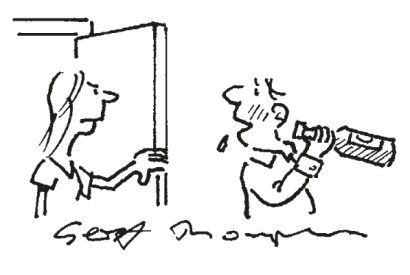 ‘It stopped breathing so I was giving it the kiss of life.’