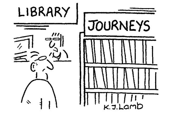 ‘It’s not called the biography section any more, sir.’