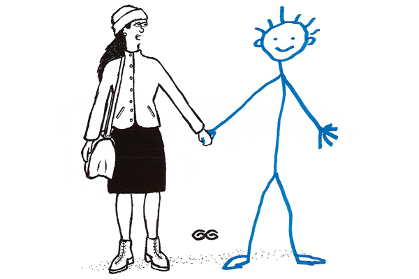 ‘I don’t care what others say — I really like your childlike quality.’