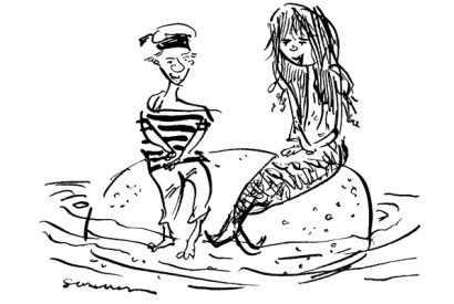 ‘I’m a mermaid, you’re a sailor — of course we’re gender fluid.’