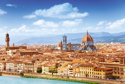 Unchanging: Florence’s skyline and the Arno