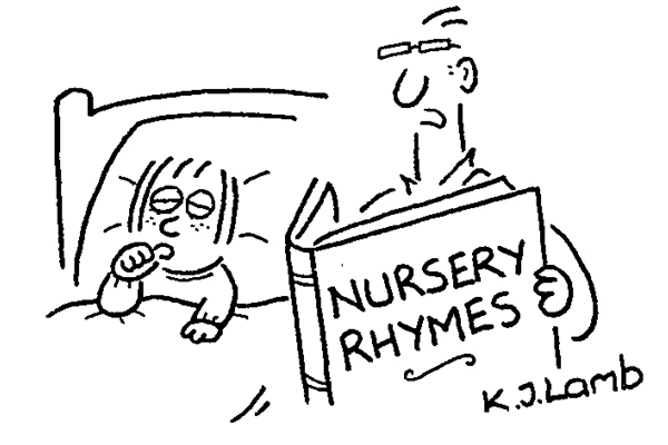 ‘...the butcher (who’s now an estate agent), the baker (now a charity shop), the candlestick-maker (ditto)...’