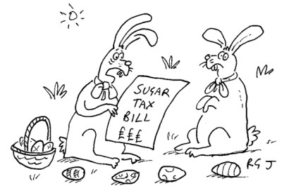 ‘I’m not a happy bunny.’