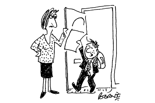 ‘Letter from the headmaster — we’re changing from a failing school to a failing academy.’