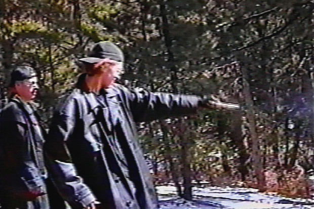 Harris and Klebold practise at a rifle range two weeks before the Columbine massacre