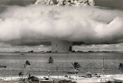 American nuclear weapons test at Bikini Atoll, July 1946