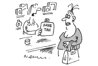 ‘It’s very realistic – it even gives you skin cancer!’