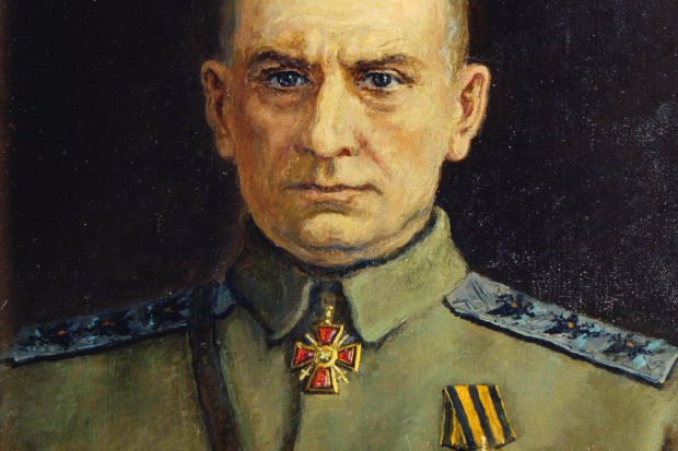 Admiral Kolchak, supreme ruler of the Whites: when shown his likeness, some peasants guessed that he was ‘probably an Englishman’