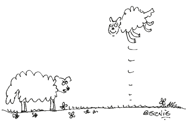 ‘I’m worried your gambolling is out of control.’