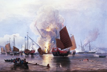 The British give the Chinese a taste of their own medicine in the First Opium War