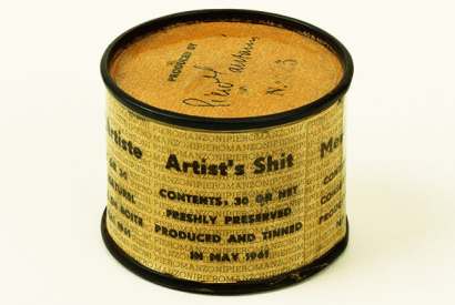 ‘Merde d’Artiste’, 1961, by Piero Manzoni