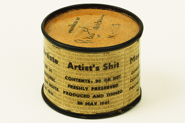 ‘Merde d’Artiste’, 1961, by Piero Manzoni