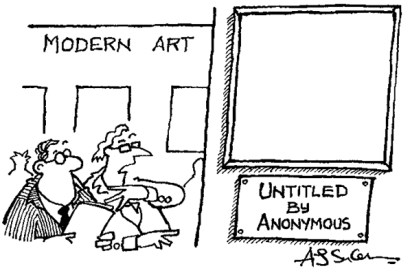 ‘Rumour has it that it’s a fake.’