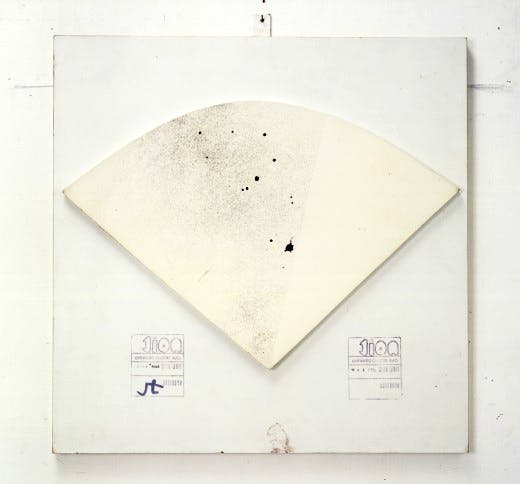 John Latham's 'Two Noit. One Second Drawing', 1970-71