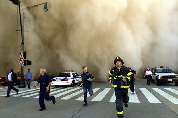 Devastation after the collapse of the Twin Towers (Photo: Getty)