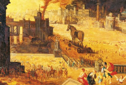 The Siege of Troy (Musée des Beaux-Arts, Blois, 17th century)