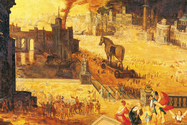 The Siege of Troy (Musée des Beaux-Arts, Blois, 17th century)