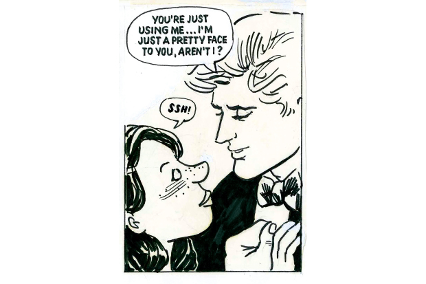 ‘True Love’ detail, 1981, by Posy Simmonds