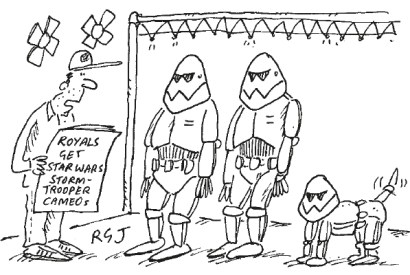 ‘Sorry, we’re going to have to lose the corgis.’