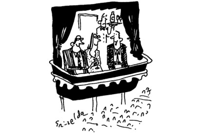 ‘So, how did you manage to get a box at the anti-corruption conference?’