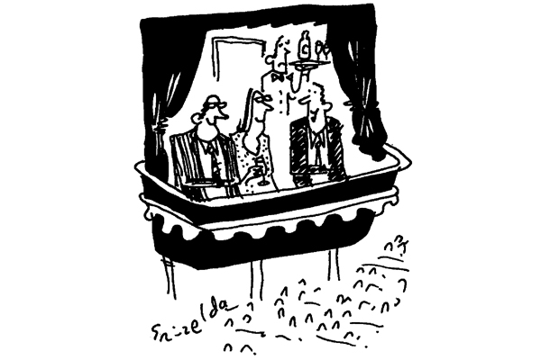 ‘So, how did you manage to get a box at the anti-corruption conference?’