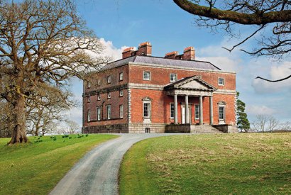 Bellamont Forest, Co. Cavan (c.1728), often described as a perfect Palladian villa, was designed by Sir Edward Lovett Pearce for Thomas Coote
