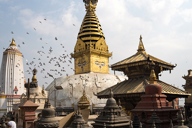Kathmandu is famously reputed to have more temples than houses, more idols than residents