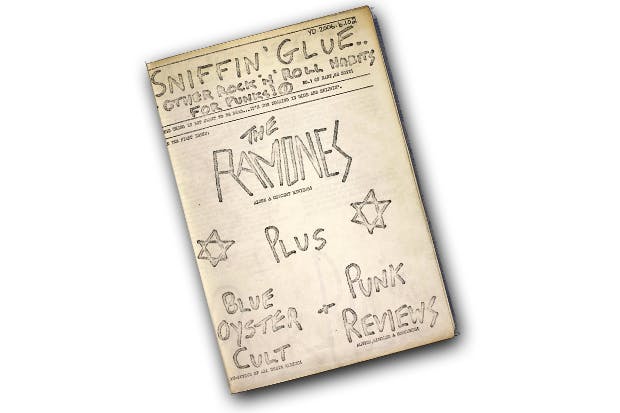 Doing it for themselves: the first issue of the first punk fanzine ‘Sniffin’ Glue’