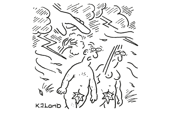 ‘And then, to make matters worse, you put the apple core in the wrong bin.’