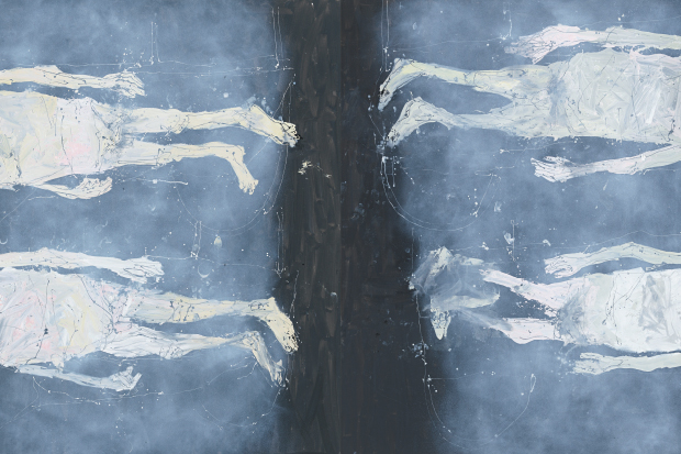 ‘Oh god, ma tutto occupato’ (Ach herrje, ma tutto occupato), 2016, by Georg Baselitz