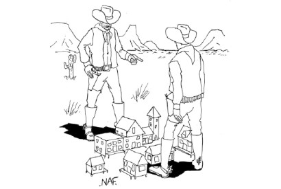 ‘This town ain’t big enough for the both of us.’