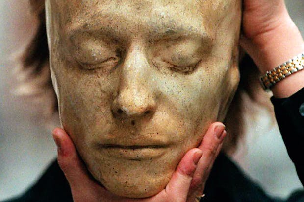A kind of posthumous existence: a death mask of Keats, sold at auction for £16,100 in 1996