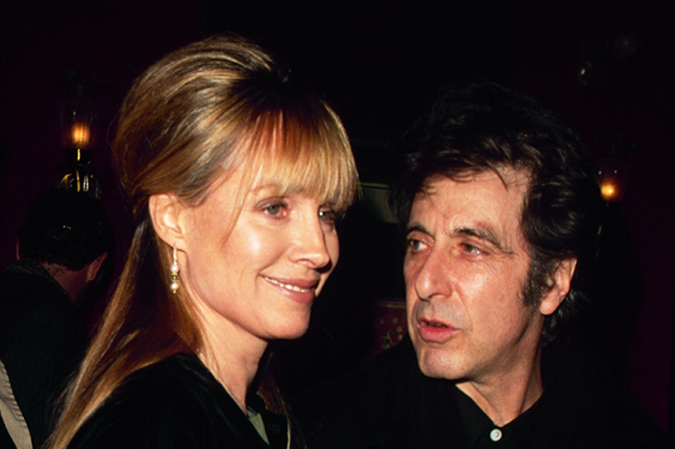 Her story bubbles with the funny and the famous: Lyndall Hobbs with Al Pacino in 1990