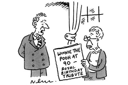 ‘It’s high time he made way for a younger teddy bear.’