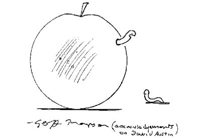 ‘I’m just working on my core.’