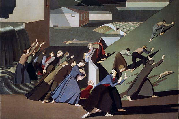 ‘The Deluge’, 1920, by Winifred Knights