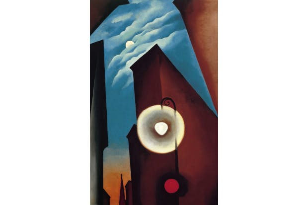 ‘New York Street with Moon’, 1925, by Georgia O’Keeffe
