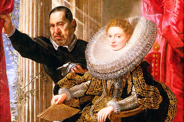 At Kingston Lacy, Dorset (right): Rubens’s ‘Portrait of a Noblewoman with a Dwarf’, 1606