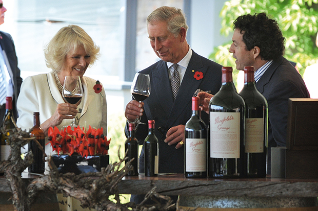Old world and New World icons: a royal tasting of Penfolds Grange