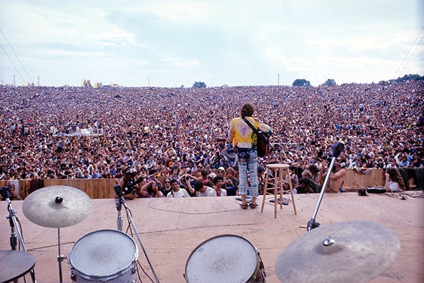 Natural high: John Sebastian’s acoustic set at Woodstock, 1969