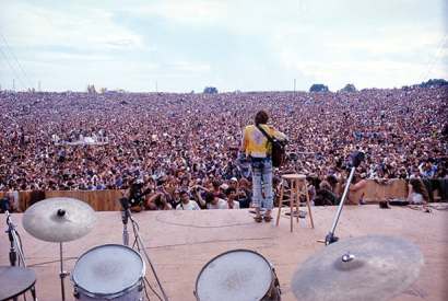 Natural high: John Sebastian’s acoustic set at Woodstock, 1969
