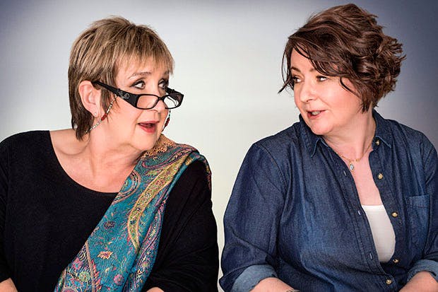 Jenni Murray and Jane Garvey of Radio 4’s Woman's Hour. Photo: BBC/Amanda