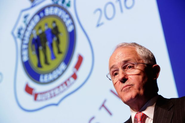 Malcolm Turnbull And Bill Shorten Address 100th Annual RSL National Conference