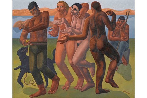 ‘The Judgement of Paris’, 1933, by William Roberts