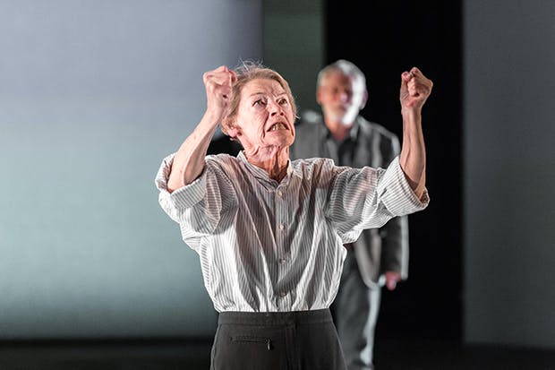Snarly rather than menacing: Glenda Jackson as King Lear