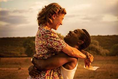 Forbidden love: Rosamund Pike as Ruth Williams and David Oyelowo as Seretse Khama