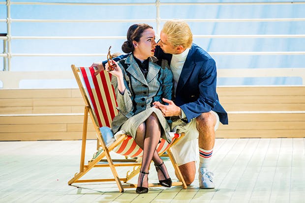 All at sea: Rachel Kelly as Donna Elvira and Henk Neven as Don Giovanni in Northern Ireland Opera’s ‘Don Giovanni’